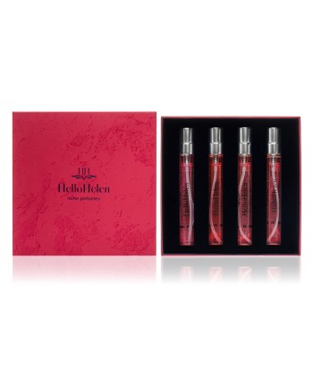 Coffret HelloHelen de 4 parfums - La Mariée pour bénéficier 